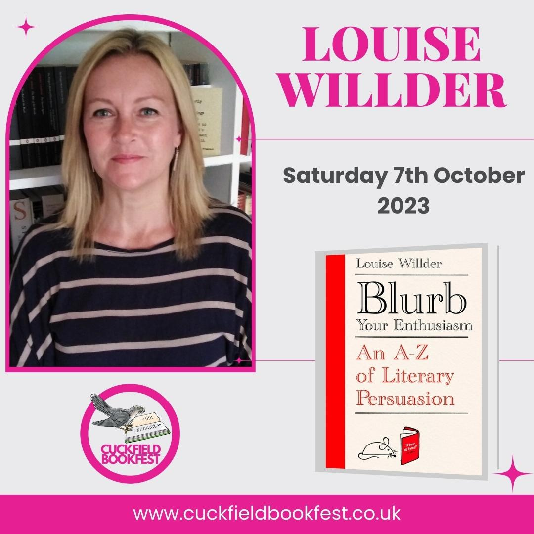 Louise wilder at uk literary festival