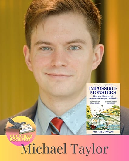 Michael Taylor author at Cuckfield Village Book festival 2025