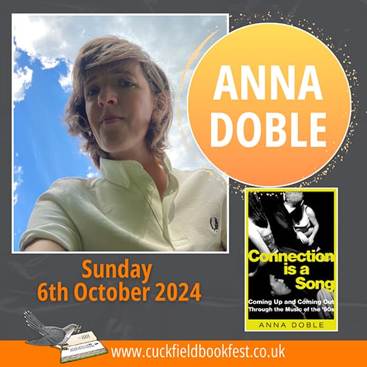 Anna Doble Author at cuckfield bookfest 2024