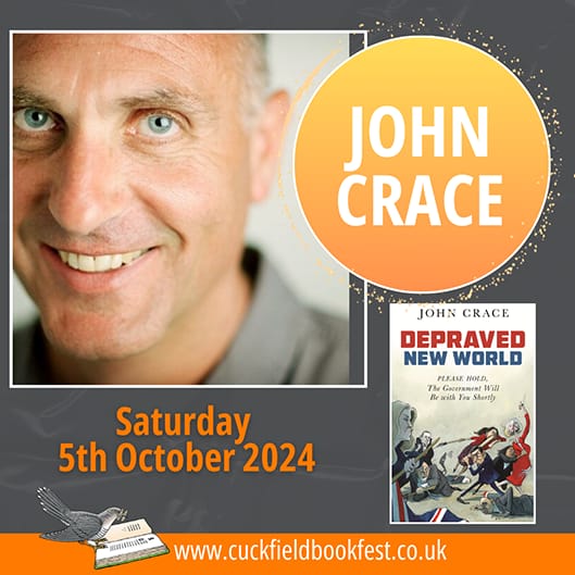 John Grace Author at cuckfield book festival 2024