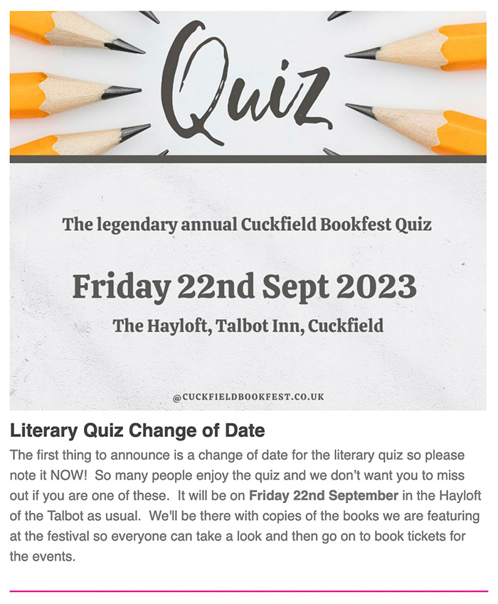 Literary Quiz UK
