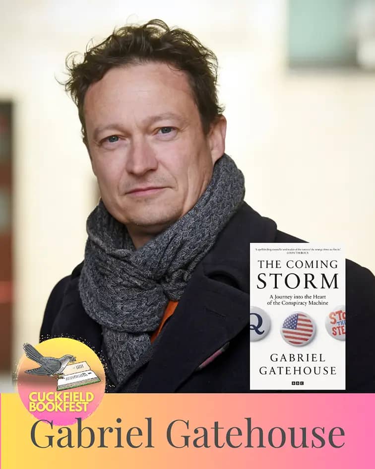 Gabriel Gatehouse cuckfield literary event sussex uk 2025