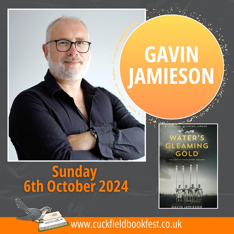 Gavin Jamison uk author cuckfield book festival sussex