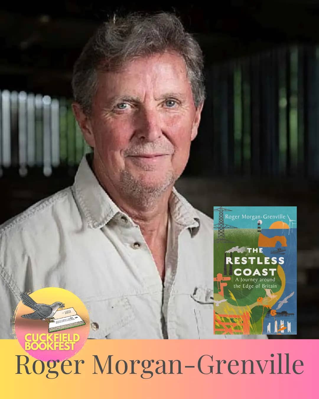 Roger Morgan Grenville at cuckfest 2025 cuckfield sussex