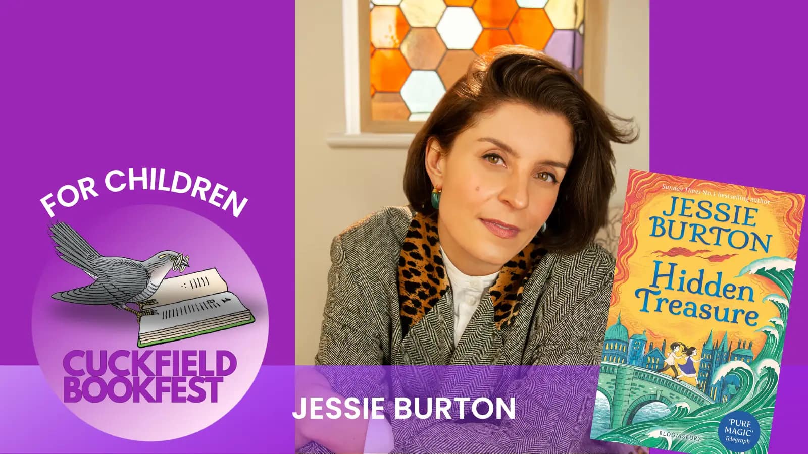 Jessie Burton Jessie Burton at sussex book festival cuckfield 2026