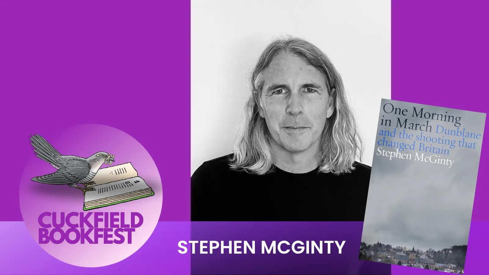 Stephen McGinty Stephen McGinty author at cuckfield book festival 2026