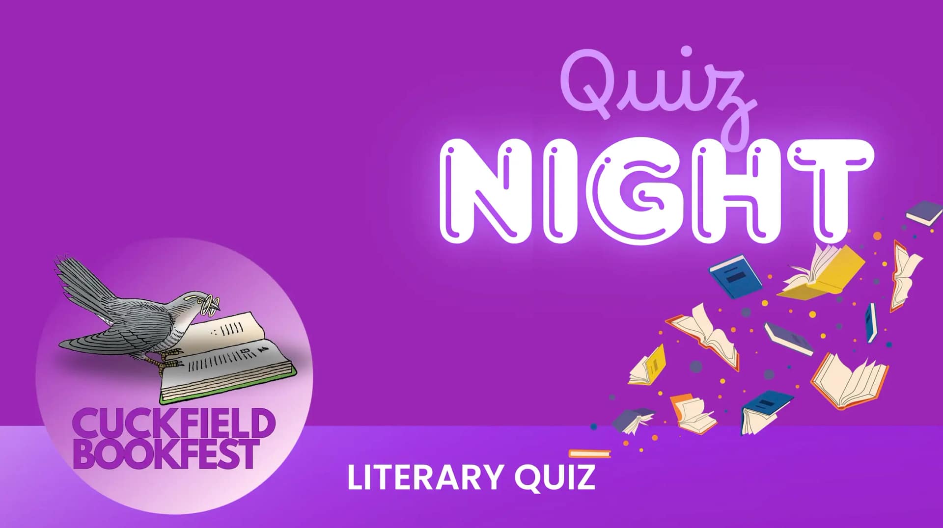 Literary Quiz Cuckfield Book Festival 2026