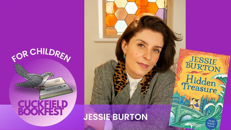 Jessie Burton at sussex book festival cuckfield 2026