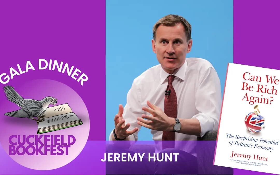 Celebration Supper at Ockenden Manor with Sir Jeremy Hunt MP.