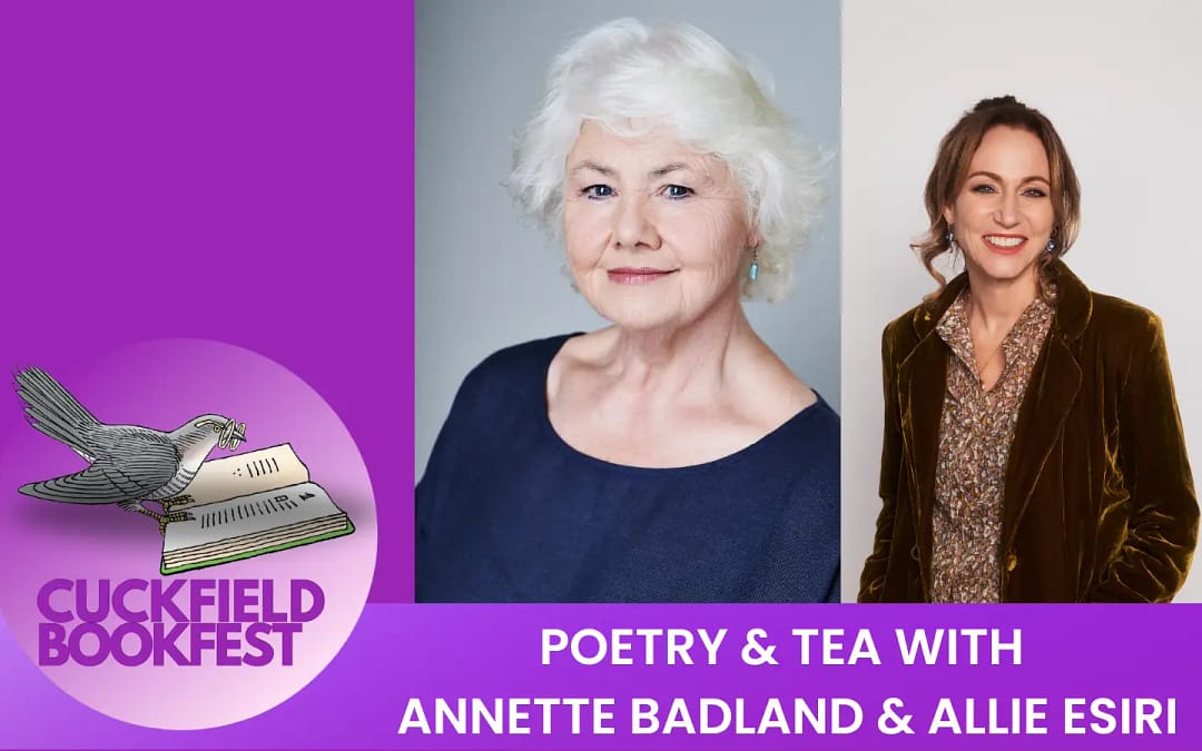 Poetry and Tea with Annette Badland and Ellie Esiri