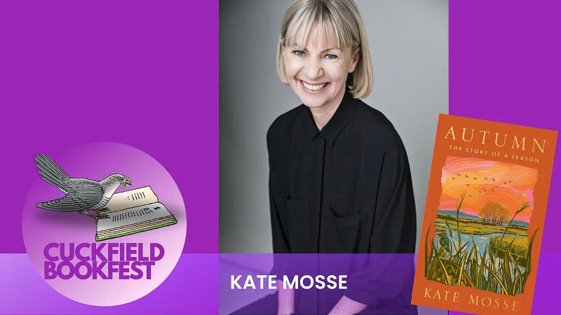 Kate Mosse Author at Cuckfield Book Festival 2026