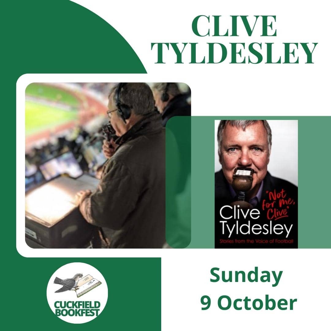 Clive Tyldesley Cuckfield Book Festival